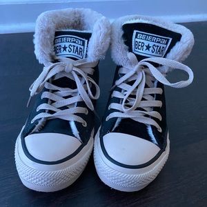 Fur high tops